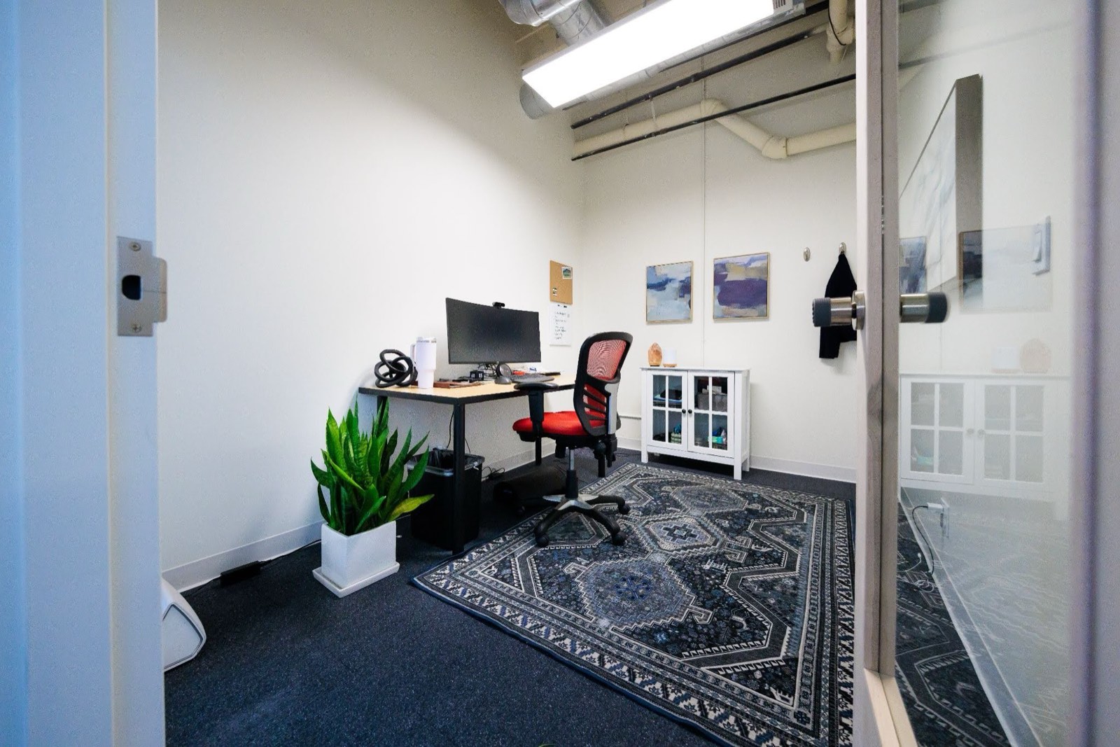 Office 2 — cozy single-desk private office at Platform Coworking
